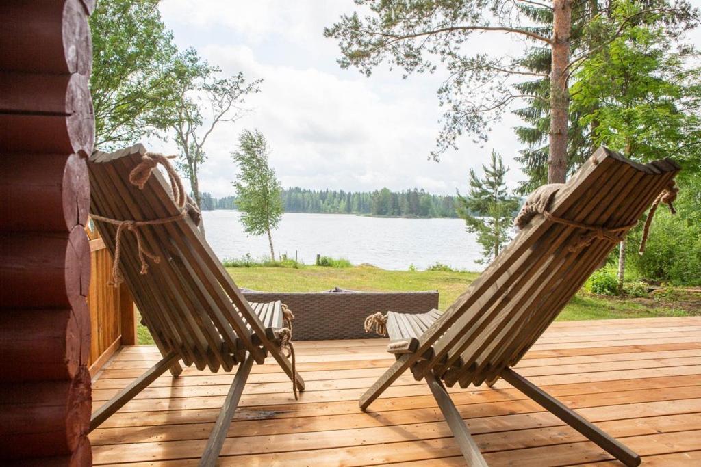 Lemettilae Countryside Accommodation Petäjävesi Bagian luar foto